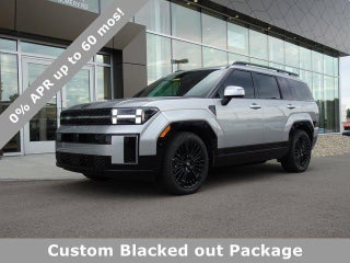 2025 Hyundai SANTA FE Hybrid with Shimmering Silver Exterior