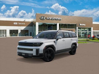 2025 Hyundai SANTA FE Hybrid with Serenity White Exterior