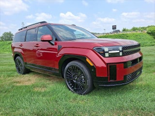 2025 Hyundai SANTA FE Hybrid with Ultimate Red Exterior