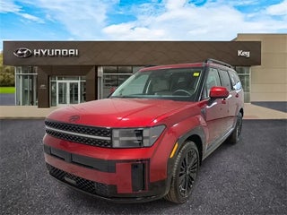 2025 Hyundai SANTA FE Hybrid with Ultimate Red Exterior