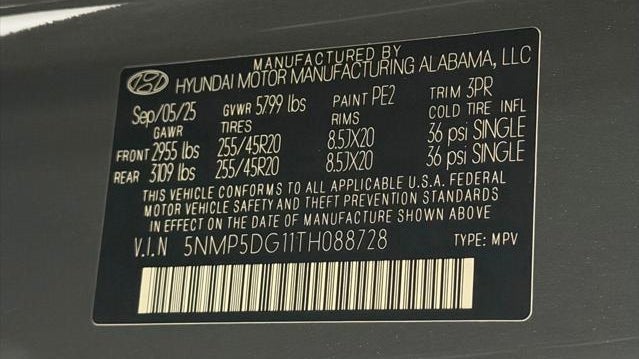 2026 Hyundai SANTA FE Hybrid Calligraphy