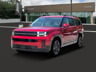 2025 Hyundai SANTA FE Hybrid with Ultimate Red Exterior