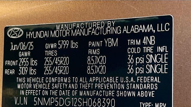 2025 Hyundai SANTA FE Hybrid Calligraphy