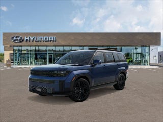 2026 Hyundai SANTA FE Hybrid with Atlantis Blue Exterior