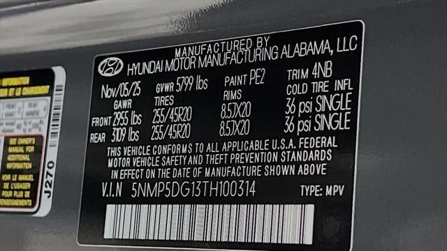 2026 Hyundai SANTA FE Hybrid Calligraphy