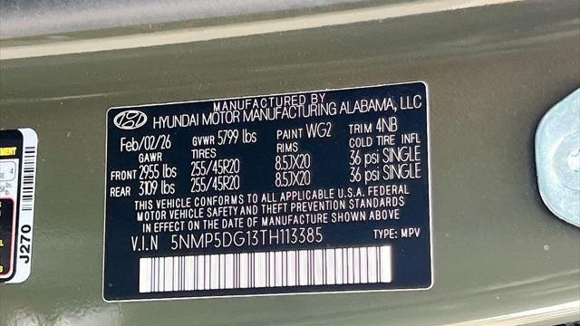 2026 Hyundai SANTA FE Hybrid Calligraphy