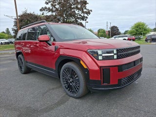2025 Hyundai SANTA FE Hybrid with Ultimate Red Exterior