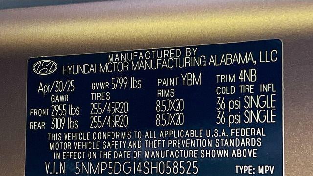 2025 Hyundai SANTA FE Hybrid Calligraphy