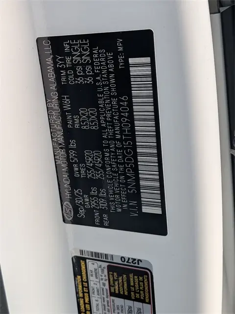2026 Hyundai Santa Fe - $44,444