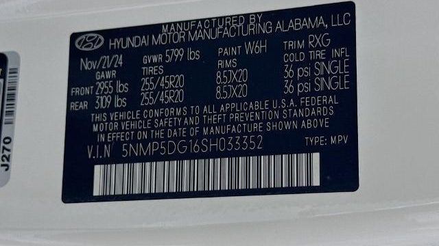 2025 Hyundai SANTA FE Hybrid Calligraphy