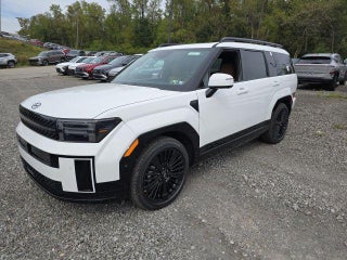 2026 Hyundai SANTA FE Hybrid with Serenity White Exterior