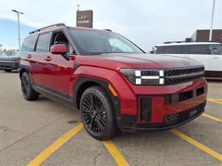 2026 Hyundai SANTA FE Hybrid with Ultimate Red Exterior