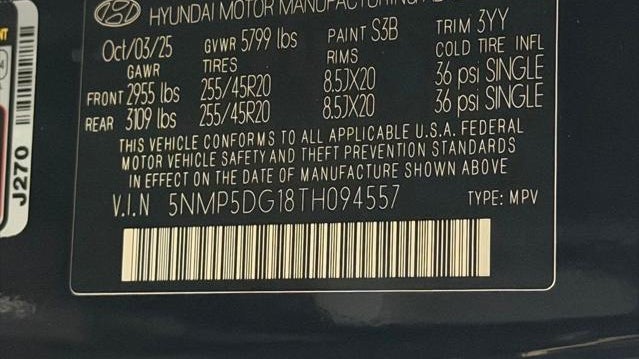 2026 Hyundai SANTA FE Hybrid Calligraphy