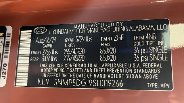 2025 Hyundai Santa Fe - $39,395