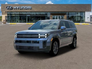 2026 Hyundai SANTA FE Hybrid with Atlantis Blue Exterior