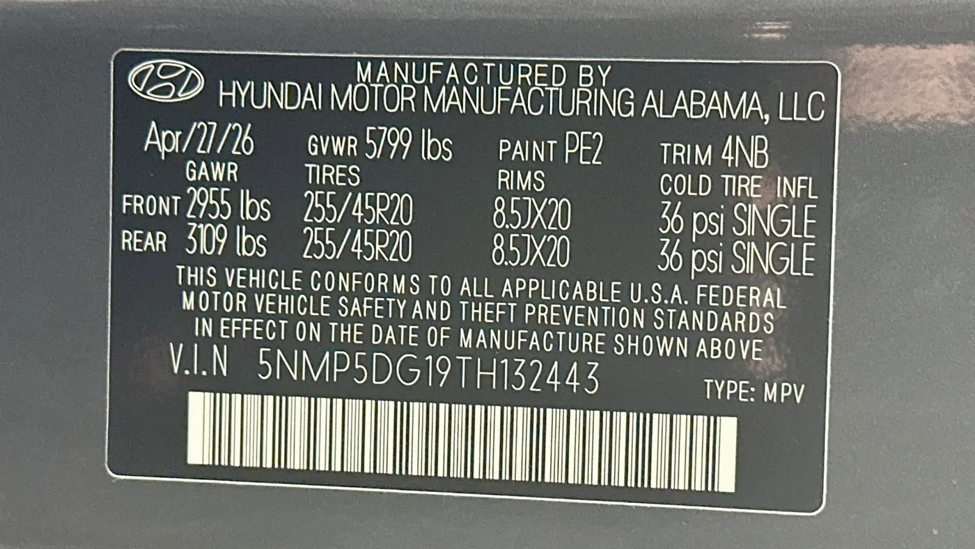 2026 Hyundai SANTA FE Hybrid Calligraphy