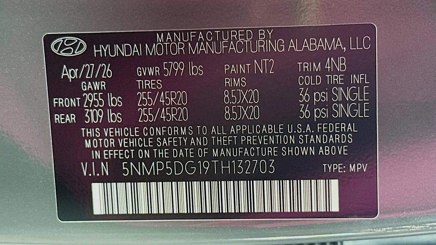2026 Hyundai SANTA FE Hybrid Calligraphy