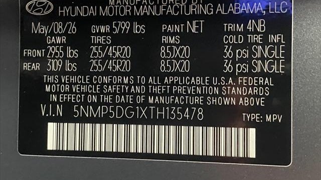 2026 Hyundai SANTA FE Hybrid Calligraphy