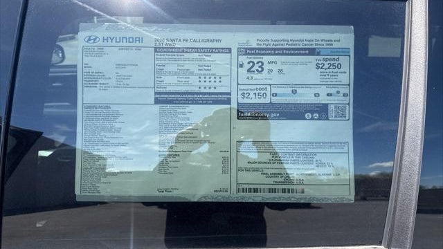 2026 Hyundai SANTA FE Calligraphy