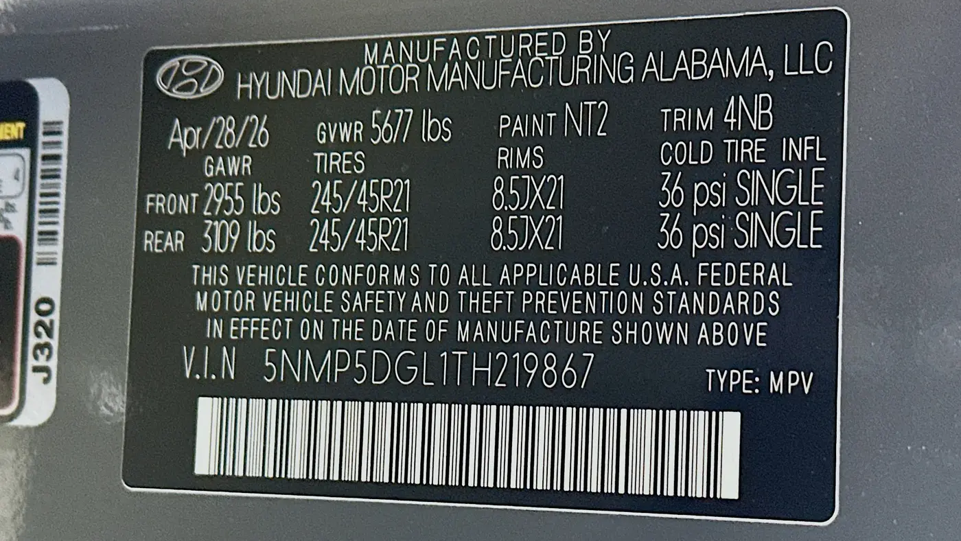 2026 Hyundai SANTA FE Calligraphy