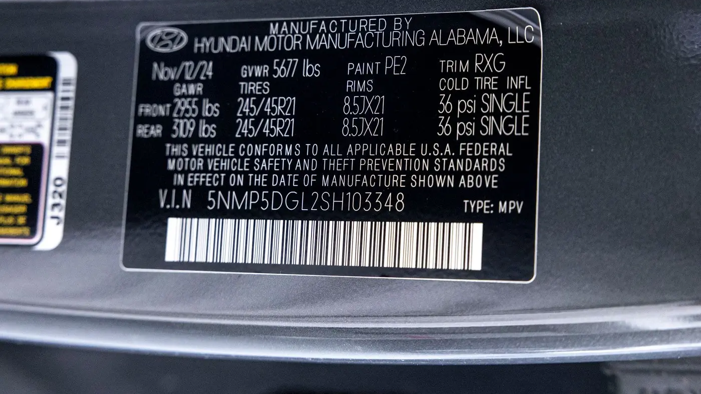 2025 Hyundai SANTA FE Calligraphy