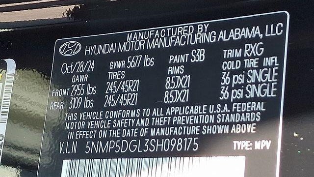 2025 Hyundai SANTA FE Calligraphy