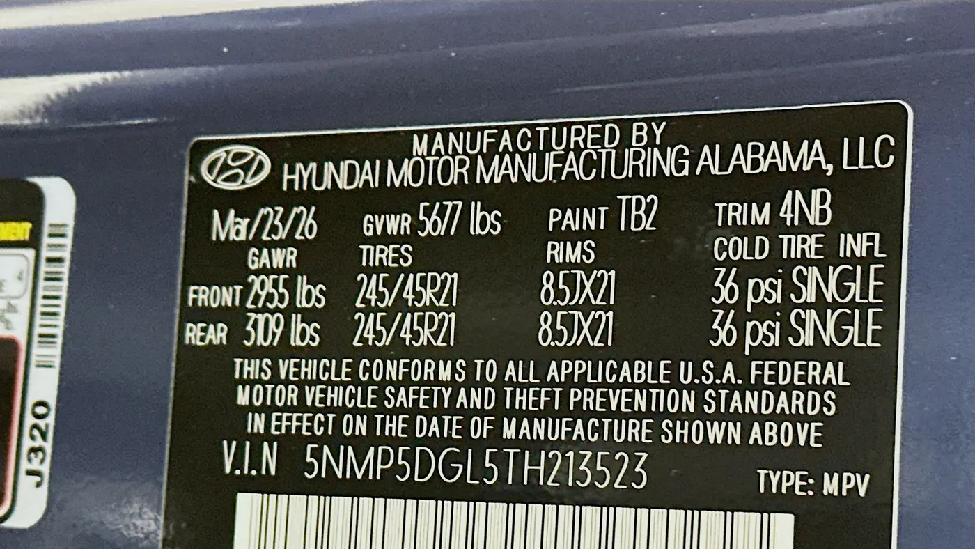 2026 Hyundai SANTA FE Calligraphy
