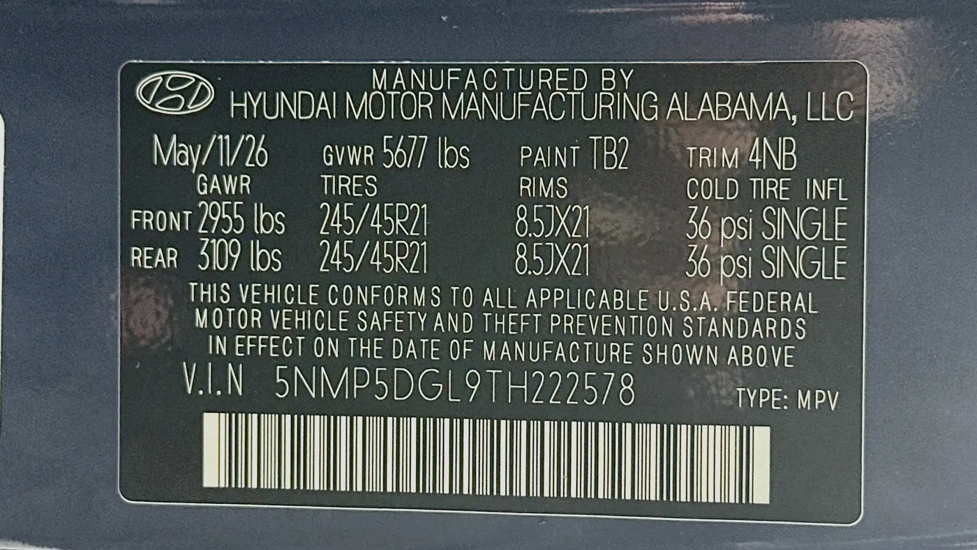 2026 Hyundai SANTA FE Calligraphy