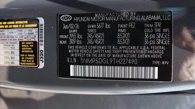 2026 Hyundai SANTA FE Calligraphy