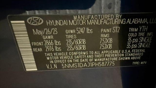 2023 Hyundai SANTA FE SE