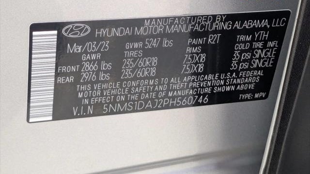 2023 Hyundai SANTA FE SE