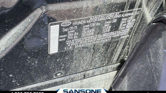 2022 Hyundai SANTA FE SE