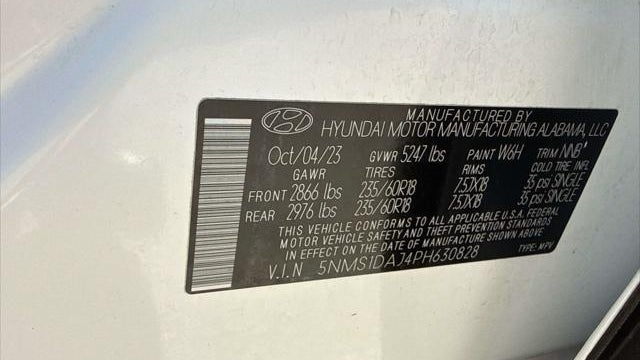 2023 Hyundai SANTA FE SE