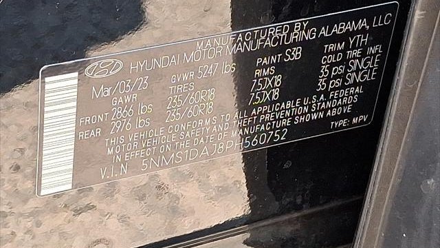 2023 Hyundai SANTA FE SE