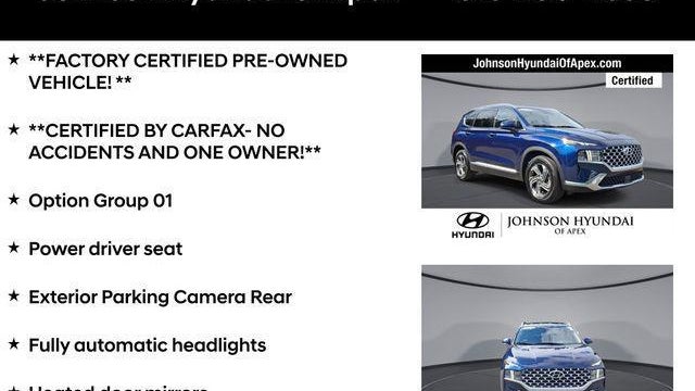 2021 Hyundai SANTA FE SEL