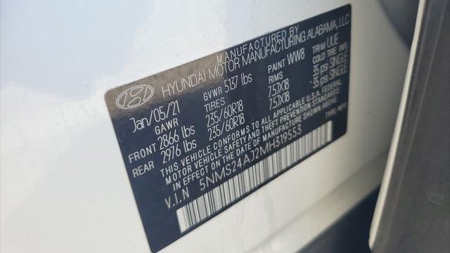 2021 Hyundai SANTA FE SEL