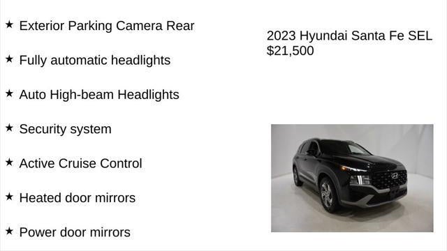 2023 Hyundai SANTA FE SEL
