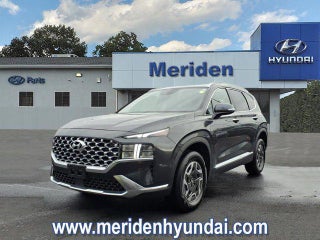 2023 Hyundai SANTA FE Hybrid with Portofino Gray Exterior