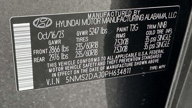 2023 Hyundai SANTA FE SEL