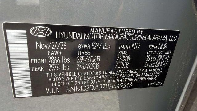 2023 Hyundai SANTA FE SEL