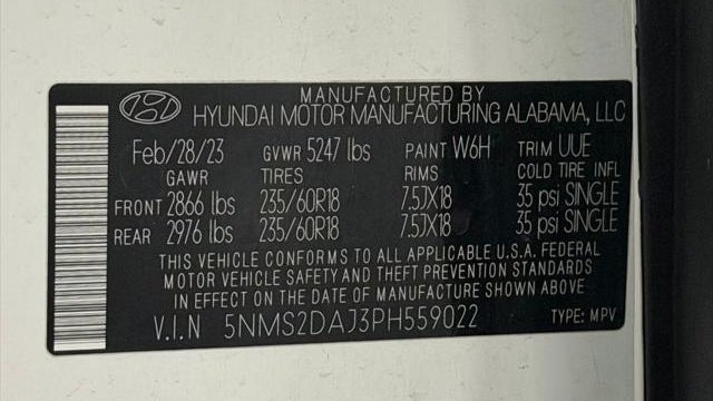 2023 Hyundai SANTA FE SEL