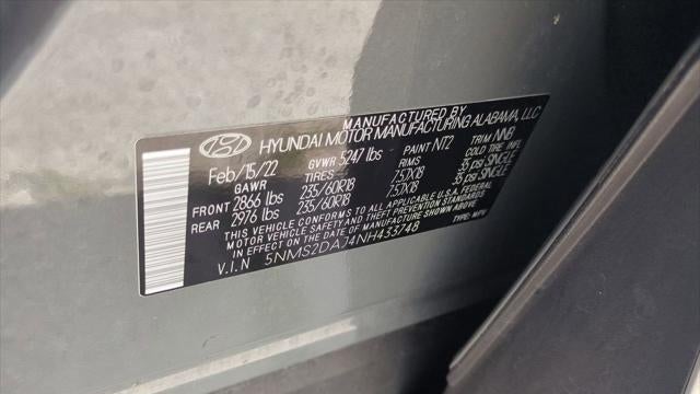 2022 Hyundai SANTA FE SEL
