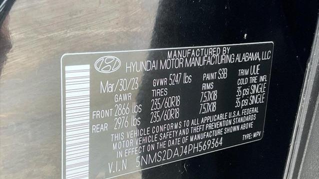 2023 Hyundai SANTA FE SEL