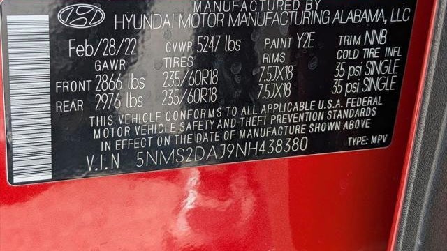 2022 Hyundai SANTA FE SEL