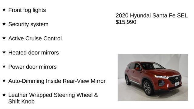 2020 Hyundai SANTA FE SEL