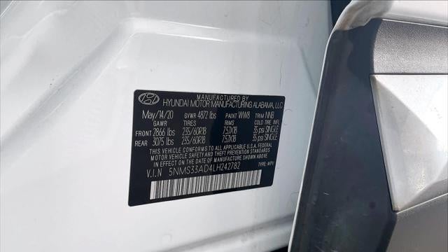 2020 Hyundai SANTA FE SEL