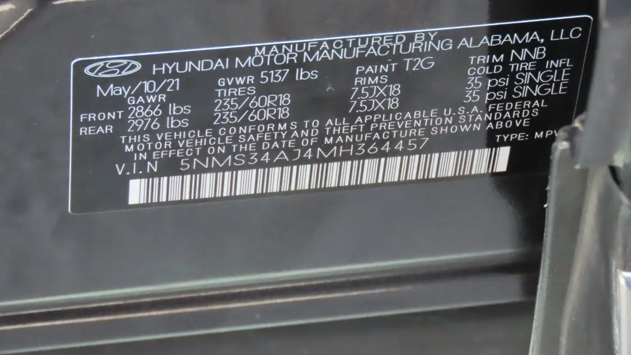 2021 Hyundai SANTA FE SEL