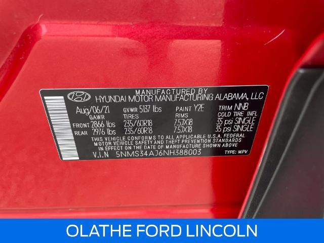 2022 Hyundai Santa Fe - $19,222