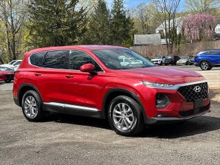 2019 Hyundai SANTA FE with Scarlet Red Exterior