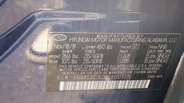 2020 Hyundai SANTA FE SEL